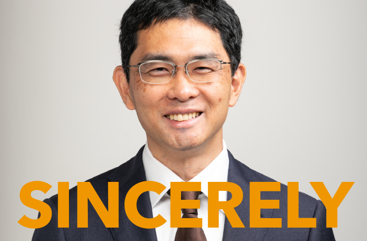 人に対して誠実に、プロジェクトに関係する全員と楽しく働きたい