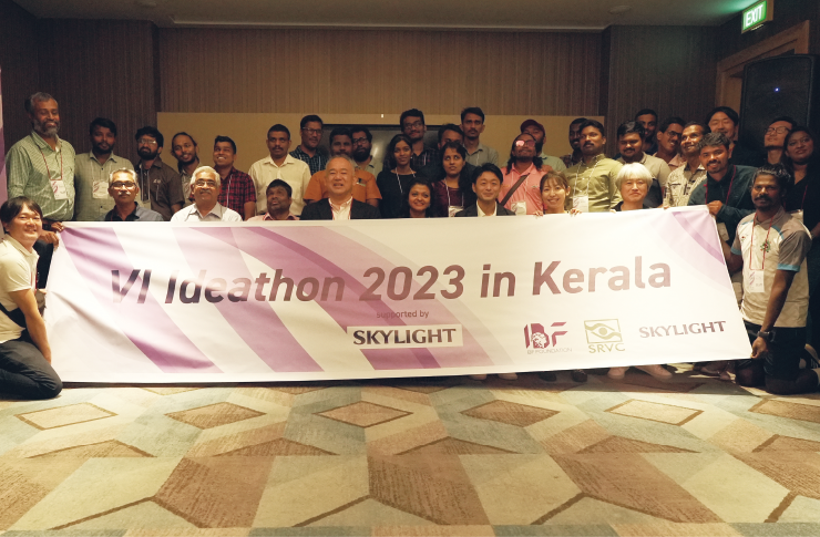 VI Ideathon 2023 in Kerala レポート～視覚障害者によるアイデアソン～／小川育男
